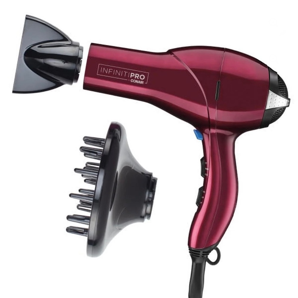 INFINITIPRO BY CONAIR Burgundy Hair Dryer